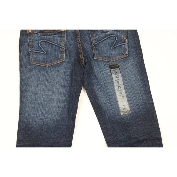 NOS Vintage Y2K Lot 29 Womens Size 5 Looney Tunes Wide Leg Flared Denim Jeans